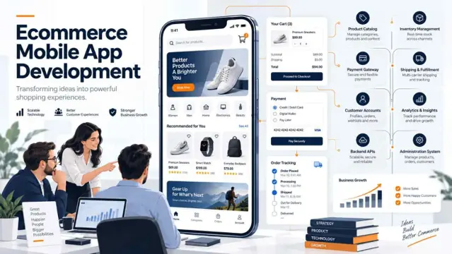 Ecommerce Mobile App Development: Cost, Features & Process 