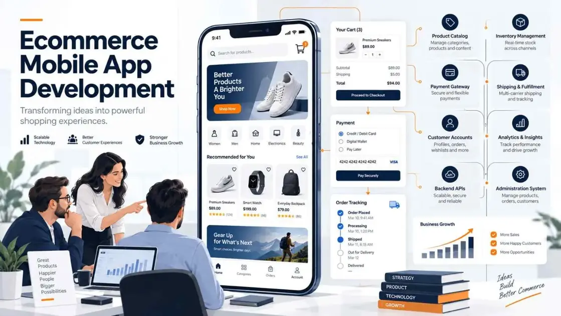 Ecommerce Mobile App Development: Cost, Features & Process 